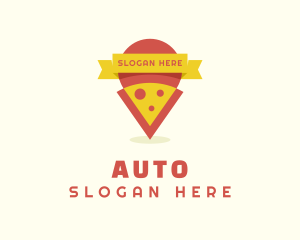 Cheese Pizza Restaurant Logo