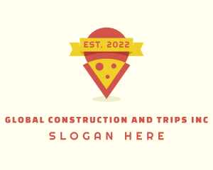 Pizzeria - Cheese Pizza Restaurant logo design