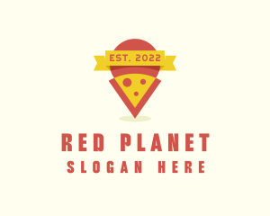 Cheese Pizza Restaurant logo design