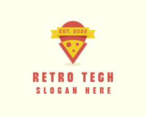 Cheese Pizza Restaurant logo design