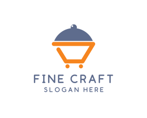 Dinner Cloche Cart logo design