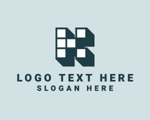 Lettermark - Cyber Pixel Software logo design
