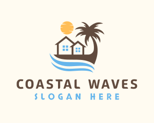 Coast - Summer Island Coast logo design
