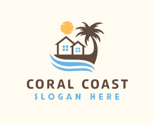 Summer Island Coast logo design