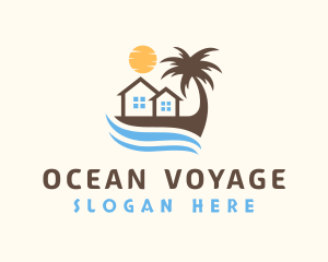 Summer Island Coast logo design