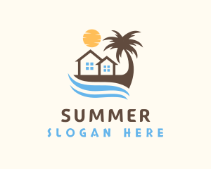 Summer Island Coast logo design