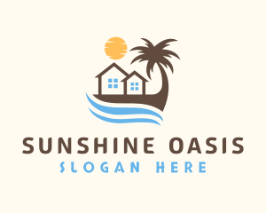 Summer Island Coast logo design