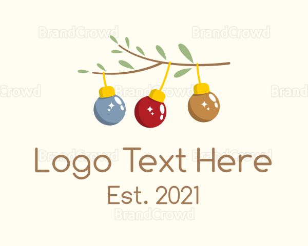 Christmas Light Decor Logo