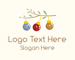 Christmas Light Decor  Logo