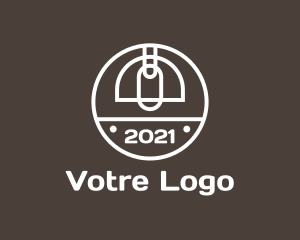 Home Decoration - Minimalist Industrial Light logo design
