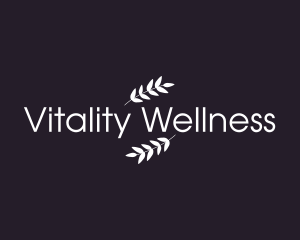 Nature Leaf Wellness logo design