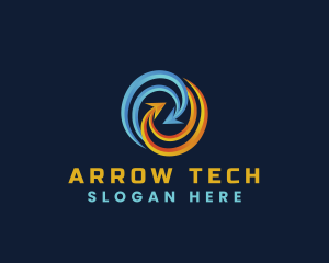 Arrow - Arrow HVAC Heating Cooling logo design