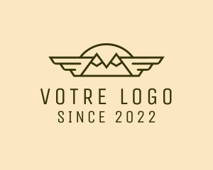 Tourism - Outdoor Summit Mountain logo design