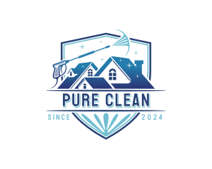 Roof Gutter Cleaning logo design