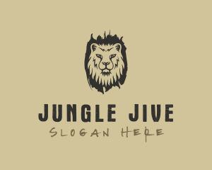 Lion Wild Jungle logo design