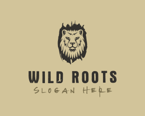 Jungle - Lion Wild Jungle logo design