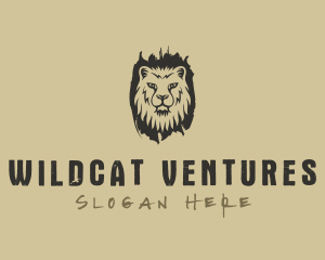 Lion Wild Jungle logo design