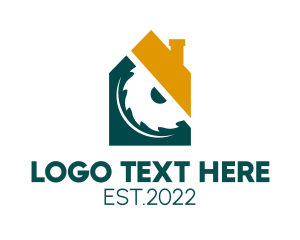Tools - Housing Construction Blade logo design