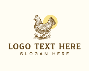 Chicken - Chicken Livestock Farm logo design