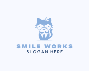 Dentistry - Cat Tooth Dentistry logo design