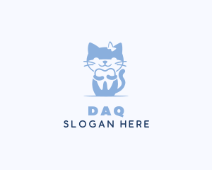 Dentist - Cat Tooth Dentistry logo design