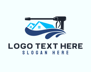 Disinfectant - Home Cleaning Maintenance logo design