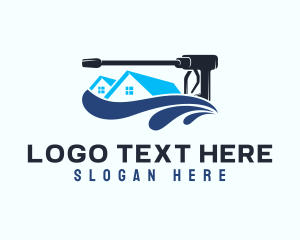 Liquid - Home Cleaning Maintenance logo design