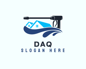 Water - Home Cleaning Maintenance logo design