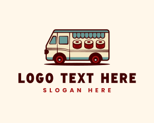 Sushi - Sushi Food Truck logo design