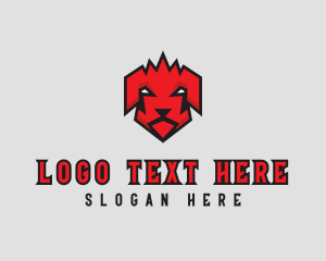 Video Game - Evil Dog Hound logo design