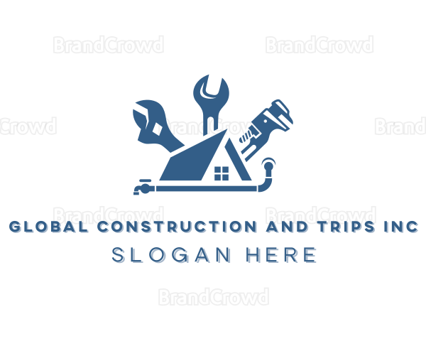 Plumbing Handyman Repair Logo