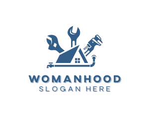 Plumbing Handyman Repair Logo