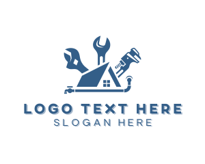 Plumbing Handyman Repair Logo