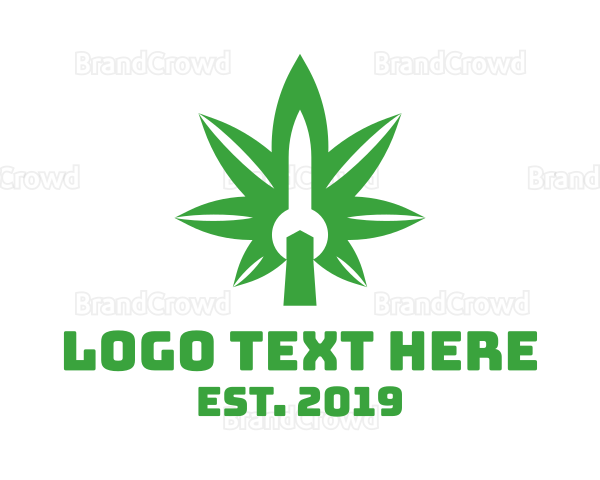 Green Wrench Cannabis Logo