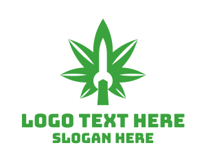 Green Wrench Cannabis Logo