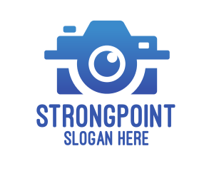 Video - Blue Photography Photographer logo design