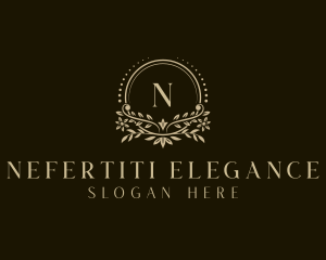 Stylish Floral Garden logo design