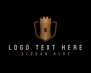 Deluxe - Tower Shield Security logo design