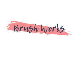 Brush - Artistic Paint Brush logo design