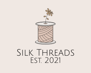 Flower Tailoring Thread logo design