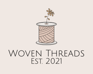 Flower Tailoring Thread logo design