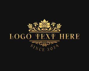 Classic - Luxury Floral Garden logo design