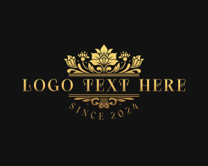 Luxury Floral Garden Logo