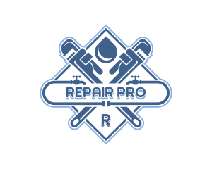 Fix Plumbing Tap logo design