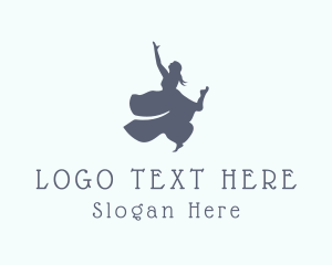 Ballet Dance Studio Performer  Logo