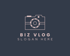 Studio Camera Lens logo design