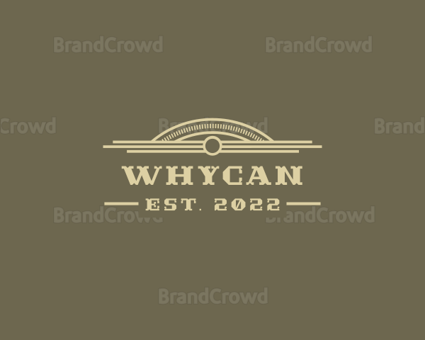 Arch Western Saloon Logo