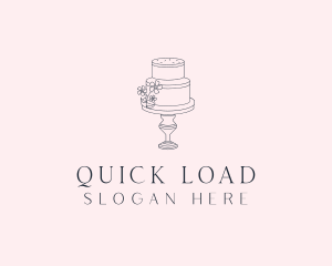 Wedding Cake Bakery Logo