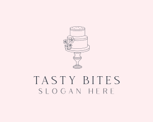 Wedding Cake Bakery Logo