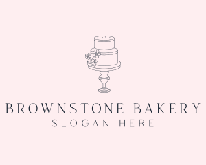 Wedding Cake Bakery logo design